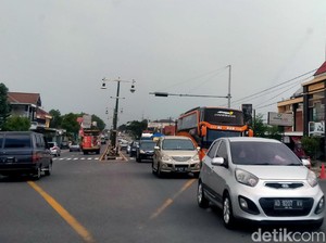 Atasi Kepadatan Jalan Yogya-Solo di Klaten, Durasi Lampu TL Diubah