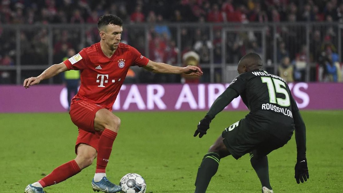 Bayern Munich menang 2-0 atas Vfl Wolfsburg dalam lanjutan Liga Jerman (Foto: Angelika Warmuth/dpa via AP)