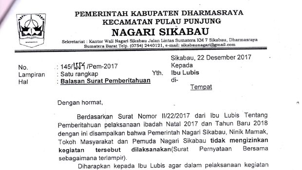 Penangkapan Terkait Natal Dinilai Beri Ruang Intoleransi