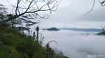 Potret Puncak Bangku, Negeri di Atas Awan dari Ciamis