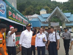 Pantau Angkutan Laut di Jayapura, Dirjen Hubla Semangati Para Petugas