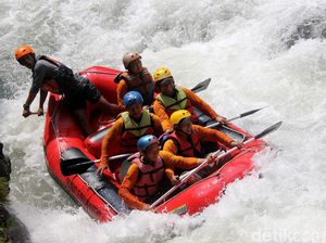 Liburan Akhir Tahun, Pekalongan Punya Wisata Rafting Seru