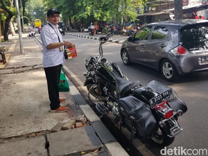 Razia Pajak Moge, Pemilik Harley Ini Nunggak Sejak Oktober 2019