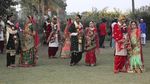 Momen Nikah Massal Ratusan Pengantin di India