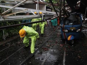 Polisi Akan Periksa Saksi Selidiki Penyebab Menara Pemancar RRI Roboh
