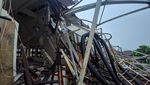 Atap Rusak, Begini Penampakan Masjid yang Tertimpa Menara Pemancar Roboh