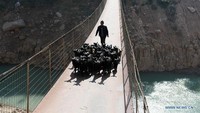Mobilitas pun lebih mudah. Foto: Dok. Xinhua/Yang Wenbin