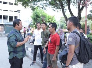 Malam Tahun Baru, Kota Lama Semarang Bebas Kendaraan Bermotor