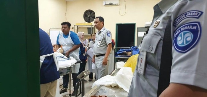 Jasa Raharja Jamin Korban Kecelakaan Mobil Vs Kereta di Cibitung