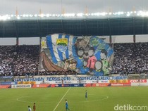 PSM Vs Persib: Bobotoh Satu Tribun Bareng Red Gank dan LAJ di Stadion GBH