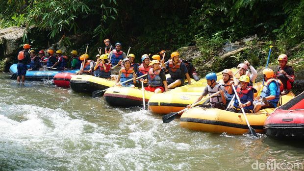 Libur Akhir Tahun, Pekalongan Punya Wisata Rafting Seru 