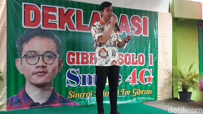 Relawan Mulai Deklarasi Dukungan, Gibran: Menambah Semangat