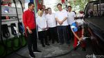 Pakai Merah-Putih, Jokowi-Ahok Resmikan Peluncuran B30