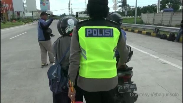 Pakai Google Maps, Pemotor Asal Klaten Salah Masuk Jalur Tol