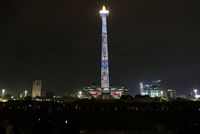 Keren Banget! Ini Penampakan Video Mapping Di Monas