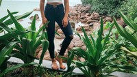 Stephanie pun suka menikmati alam, seperti saat di Vietnam ini (Instagram/itsstephrice) (Instagram/itsstephrice)