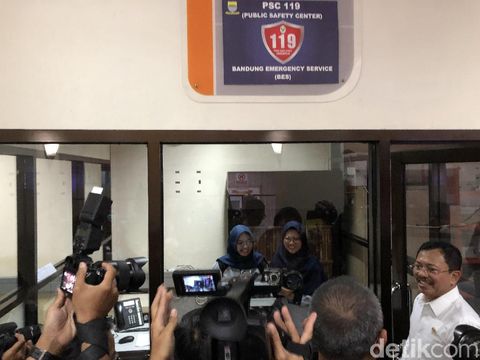 Sambangi RSHS Bandung, Menkes Terawan Cek Kesiapan Sambut Nataru