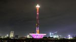 Keren Banget! Ini Penampakan Video Mapping di Monas