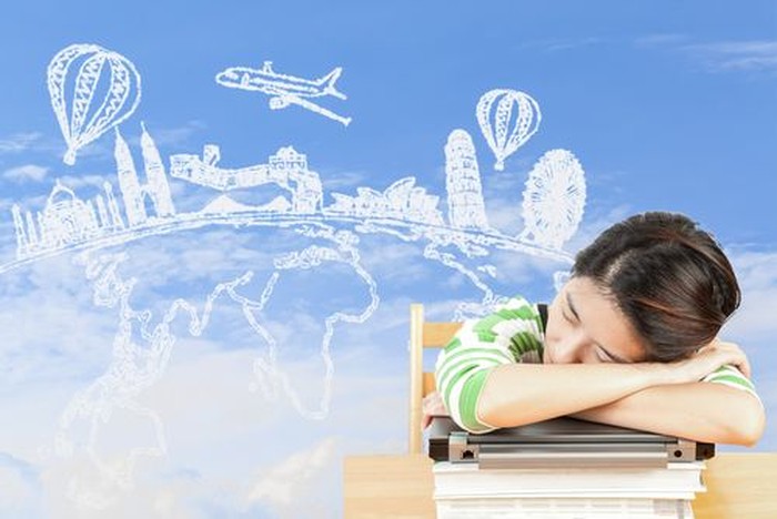 Ilustrasi Pekerja Mimpi Liburan