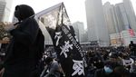 Melihat Lagi Aksi Bela Uighur di Hong Kong