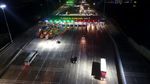Suasana Arus Kendaraan di GT Cikampek Lancar