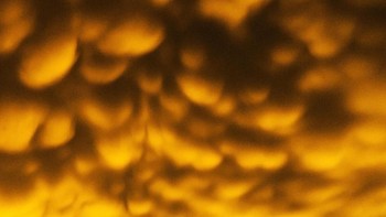 Fenomena awan mammatus saat Matahari terbit yang dipotret oleh Cándido R. Vicente Calle mendapatkan honourable mention di kategori arth science and climatology. Foto: Royal Society Publishing Photography Competition