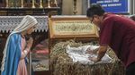 Persiapan Gereja Katedral Sambut Misa dan Natal