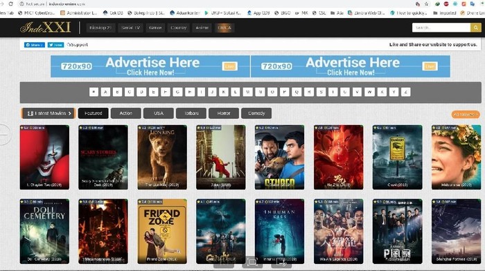 Situs Streaming Film Ilegal nan Gratis Macam IndoXXI Masih Menjamur