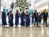 8 Pohon Natal di Mal Jakarta, Bertema Harry Potter Hingga Flamingo