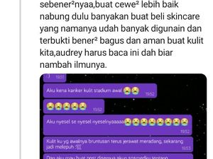 Viral Kena Kanker Kulit Stadium 2 karena Sering Pakai Skincare KW