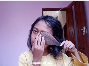 Jago Make Up Pakai Sendok, Garpu dan Centong, Aksi Bocah Ini Bikin Ngakak
