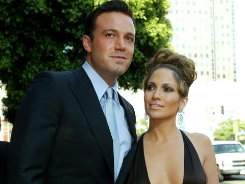 WESTWOOD, CA - JULY 27:   Actress Jennifer Lopez and actor Ben Affleck attend the premiere of Revolution Studios' and Columbia Pictures' film 