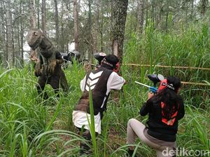 Mojosemi Forest Park Tawarkan Jumpa Dinosaurus, Panahan, Sampai Kemping