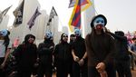 Melihat Lagi Aksi Bela Uighur di Hong Kong
