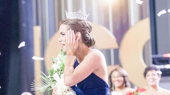 Dia ingin mematahkan stereotip tentang Miss America 2020 dengan mengedepankan kemampuan akademik, bukan kemolekan tubuh belaka. (camilleschrier/Instagram)