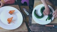 Mahir Buat Hiasan dari Sayuran, Kisah Bocah 6 Tahun Ini Bikin Sedih!