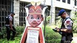 Gegana Hingga Anjing Pelacak Amankan Gereja Katedral Jakarta