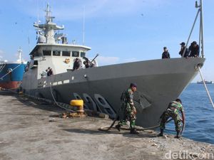 KRI Tombak 629 Perkuat Pengamanan Nataru 2020