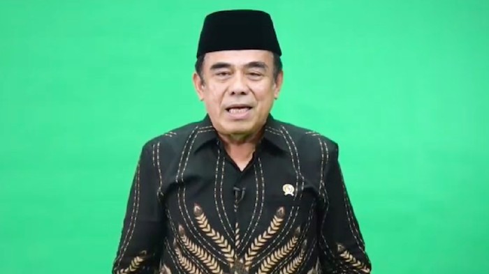 Menteri Agama Fachrul Razi (Dok Kemenag)