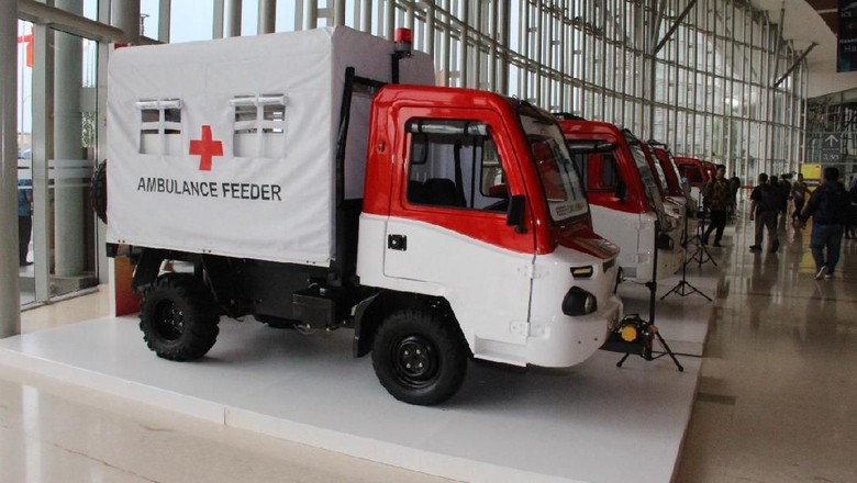 Mobil Desa atau AMMDes bisa menjadi ambulans Foto: Dok. Kemenperin Mobil Desa atau AMMDes bisa menjadi ambulans Foto: Dok. Kemenperin