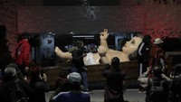 Hal itu dilakukan sebagai bagian dari perayaan Natal di Meksiko.