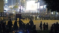 Meski Pemimpin Hong Kong, Carrie Lam, memutuskan mencabut Rancangan Undang-Undang Ekstradisi yang sebelumnya menjadi pemicu aksi, tetapi dia menolak mengabulkan sejumlah tuntutan lainnya yang diajukan para pengunjuk rasa. AP Photo/Kin Cheung.