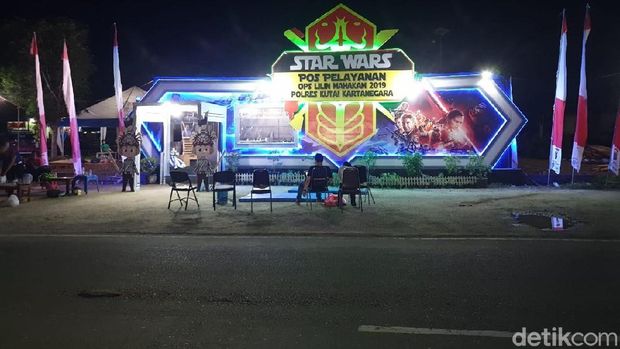 May The Force Be With You, Pospam di Kukar Dibikin Mirip Markas Star Wars