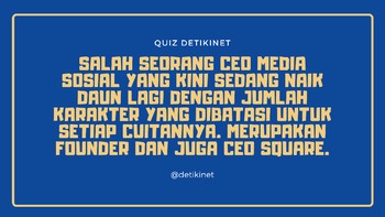 Media sosial yang lagi naik daun dan dibatasi karakter? Kamu pasti tahu siapa. Foto: detikINET/Aisyah Kamaliah