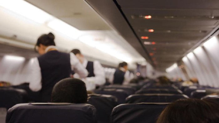 In the airplane