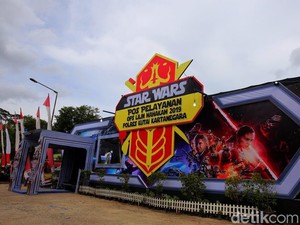 May The Force Be With You, Pospam di Kukar Dibikin Mirip Markas Star Wars