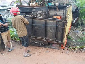 Hendak Tugas Amankan Natal, Polisi di Sumut Tewas Tertabrak Truk