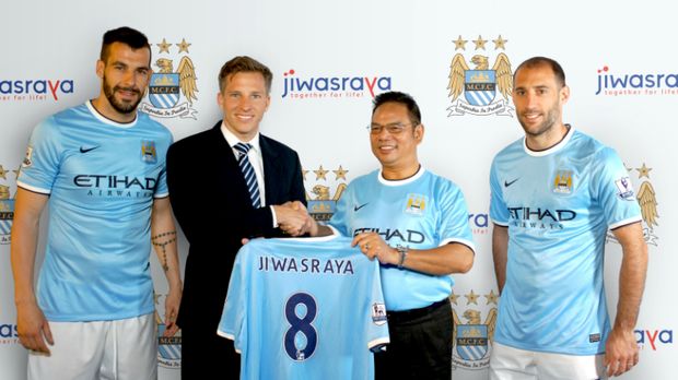 Wow, Biaya Fantastis Sponsorship Jiwasraya ke Manchester City