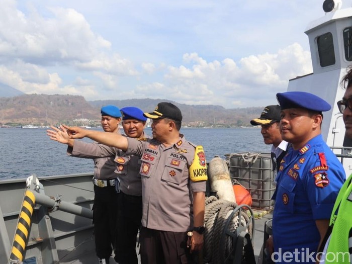 4 Kapal TNI AL dan Polisi Jaga Perairan Bali Jelang Perayaan Tahun Baru