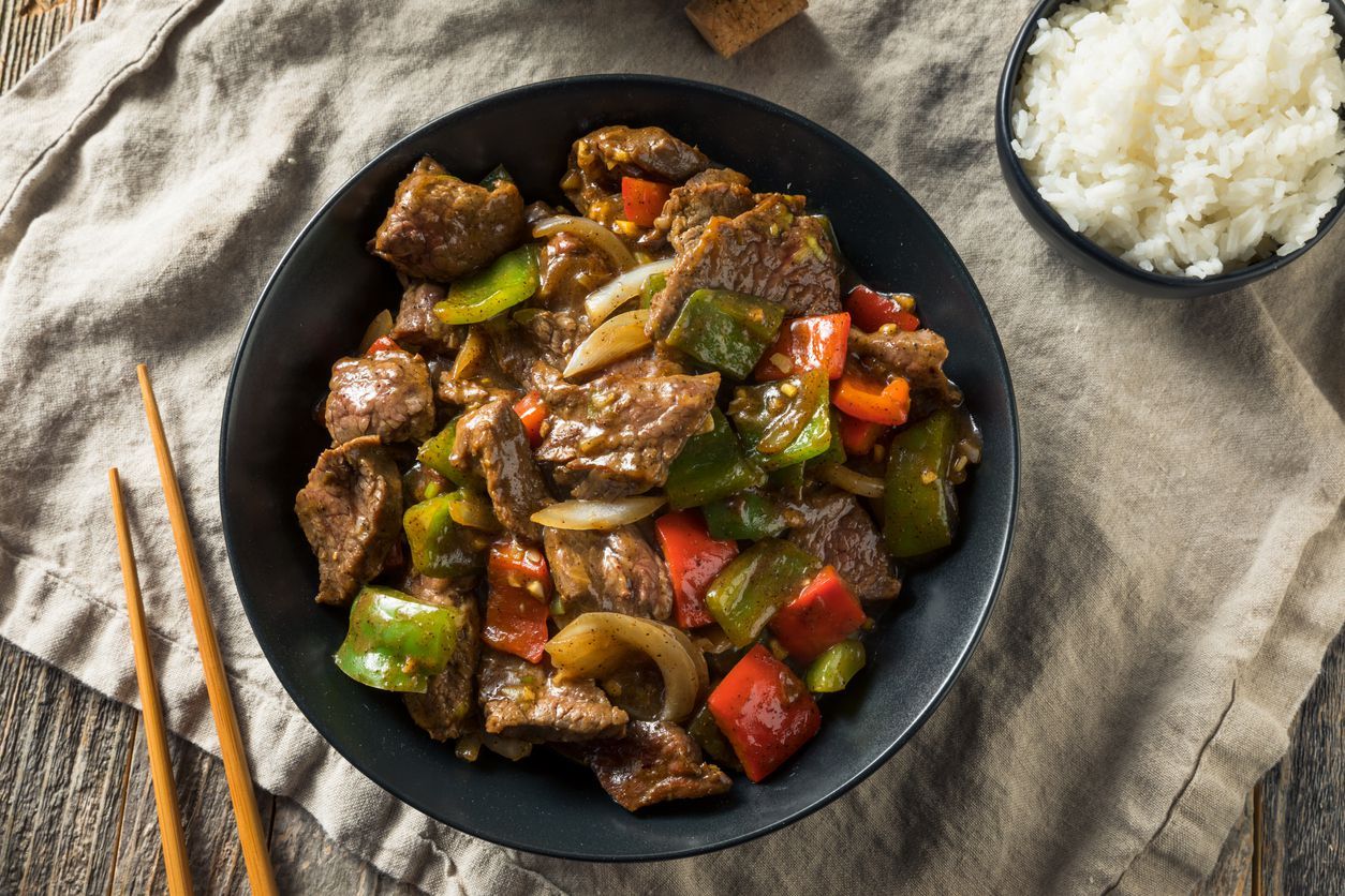 Tumis Paprika Daging Sapi